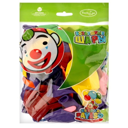 Latex ball 12 ", battleships, decorator, set of 50 pcs., Mix color-2