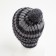 Male hat, color gray melange, size 57-59