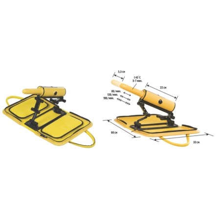 Motorlovers, ABS, yellow sex machine, 22 cm-17