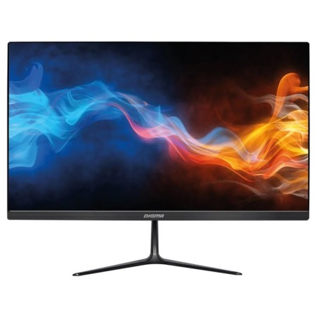 Монитор Digma DM-MONB2202, 21.5", VA, 1920x1080, 75Гц, 5 мс, D-Sub, HDMI, чёрный