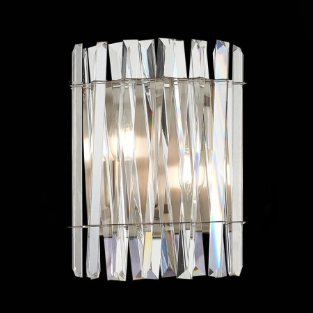Sconces st. SL1170.101.02. Fabio. 2x40 watts, E14, 25x30 cm, Nickel color-6