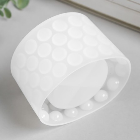 MOLD SILICON "CLASS SCILINE with circles" 8.5x8.5x8.5 cm-3
