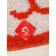 Corgi shares rug for the house, 50 × 40 cm, red color