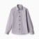 School shirt for a boy, gray color, height 152 cm