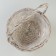 A set of wicker baskets, D37x16/43 cm, D29x14/39 cm, d21x12/34 cm, 3 pcs, white, willow