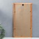 Photo frame 20x40 cm nut