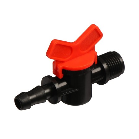 The control valve, external threads 1/2 ", for a hose 10 mm, plastic, Greengo-1