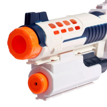 Blaster War Soul Gun Pro, shoots soft bullets, works from batteries-4