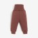 Children's pants minku, brown color, height 62-68 cm