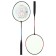 ONLYTOP badminton rackets, set 2 pcs., In a case, Mix color