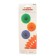 Paper product Decor "Circle", 25 cm, yellow color