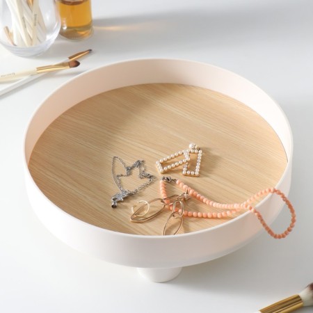 Steel for little things plastic "Circle" white 29.5x29.5x7.2 cm