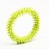 Dog toy "Ring with spikes", 12.5 cm, light green