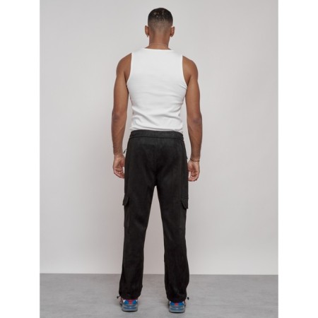 Sports pants, size 48, black color-3
