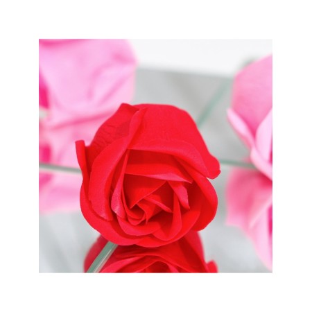 Soap roses, pink and red, set 4 pcs.-8