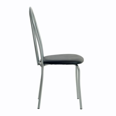 Vienna 2 chair, silver metallic/black-4