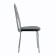 Vienna 2 chair, silver metallic/black