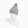 Female cape demi-season, gray color, size 52-56
