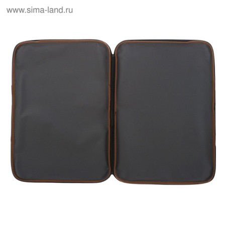 A3, 470 x 350 x 20 mm folder folder and drawings with handles, textile, Fairy "Sand" 600D, Calligrata Standard Gray-2