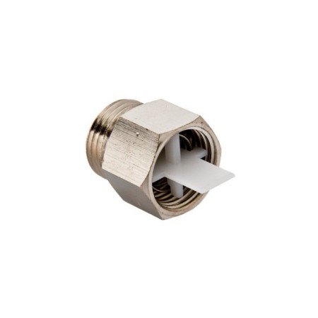Valve reverse, 1/2 ", cutting off, nickelled brass