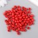 Beads for creativity "Atomic red" D-0.8 cm, set of 20 g
