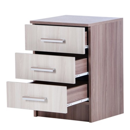 Bedside table TP-1 400x380x560 ash shimo bright/dark-1