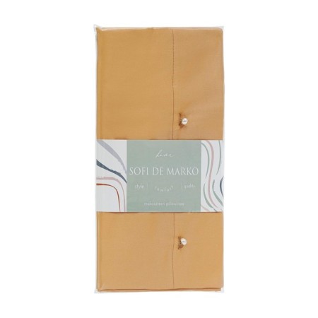 Pillowcase, size 50x70 cm, sandy color-1