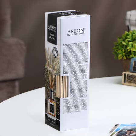 The aromatic diffuser for the home areon sticks, 150 ml, "Black Crystal", flowers and musk-3