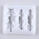 Form Silicone universal "hairpin" 3 types of hairpins