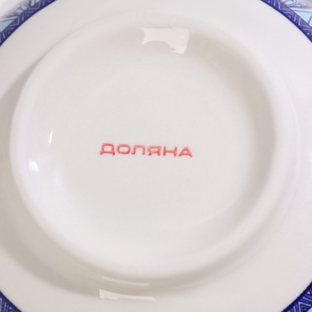 Boronnik ceramic shade "Mavlon", 680 ml, d = 16 cm, blue color-5