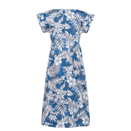 Women's dress, blue color, size 48-8