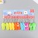 Browler Plastic Chancellery Knife "Penguin" MIX 3x6 cm