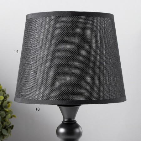 Desktop lamp E27 25W 220V "Black Turon" 31x19x19 cm Risalux-4