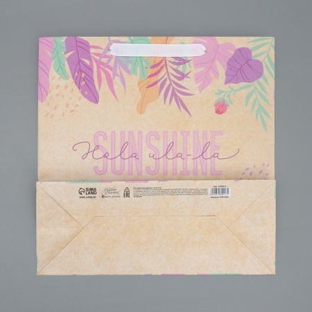 Square Gift Crafts, Packaging, Sunshine, 30 x 30 x 12 cm-6