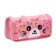 Penal is soft, 1 compartment, 85 x 210 x 55 mm, voluminous, Devente, Donut Cat, artificial leather, applique 7020324