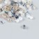 Glass beads 6/0 "Cube. Translucent. Coast" 10 grams