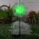 Garden lamp on the sunny battery "Block", 70 cm, 1 LED, glow of multi (RGB)