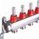 Aqualink Collector Group, 1 "X3/4", 2 outputs, with consumables, stainless steel