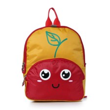 Baby backpack, lightning department, yellow/red 23x29x7.5cm