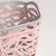 Storage basket "Leaves", plastic, 29.5 × 21.5 × 16 cm, color mix