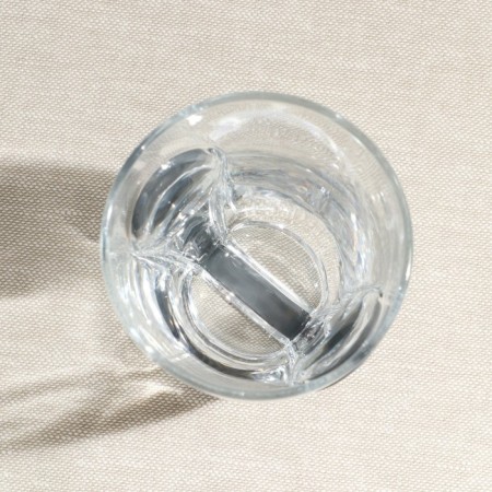 A set of glasses “SNEP” glass, 260 ml, 3 pcs, gray plastic accessory-5