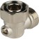 Lower connection of the radiator Stout SVH-0006-0000, 3/4 ", corner, separate