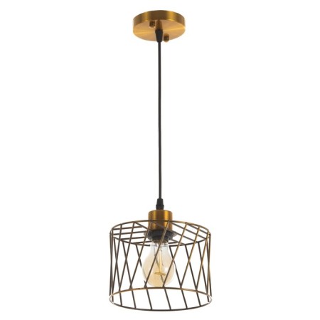 Lamp Bayerlux "Rumba" E27 40W gold 18x18x12-112cm
