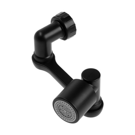 Zein Z3631, rotary, adjustable, corner, 2 modes, black-6