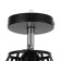 Spot "Oval" E27 40W black 14x23 cm