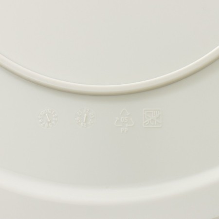 Kashpo for flowers with an insert “Etna”, 9.5 l, d = 28 cm, h = 27 cm, white color-4