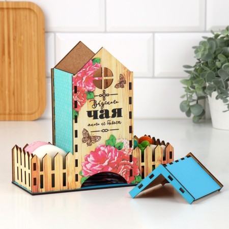 Tea house "Flowers and butterflies"-2