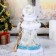 Snow Maiden "Blue fur coat" moves, 28 cm