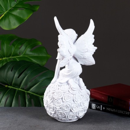 Фигура "Фея на шаре" 16х15х32,5см-2