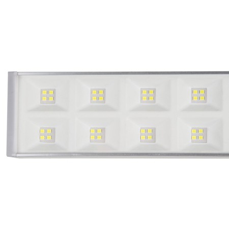 LED LED invoice Uniel, 100 W, IP40, LED, 4000K, 11000 lm, 35x1200x65 mm, silver color-2
